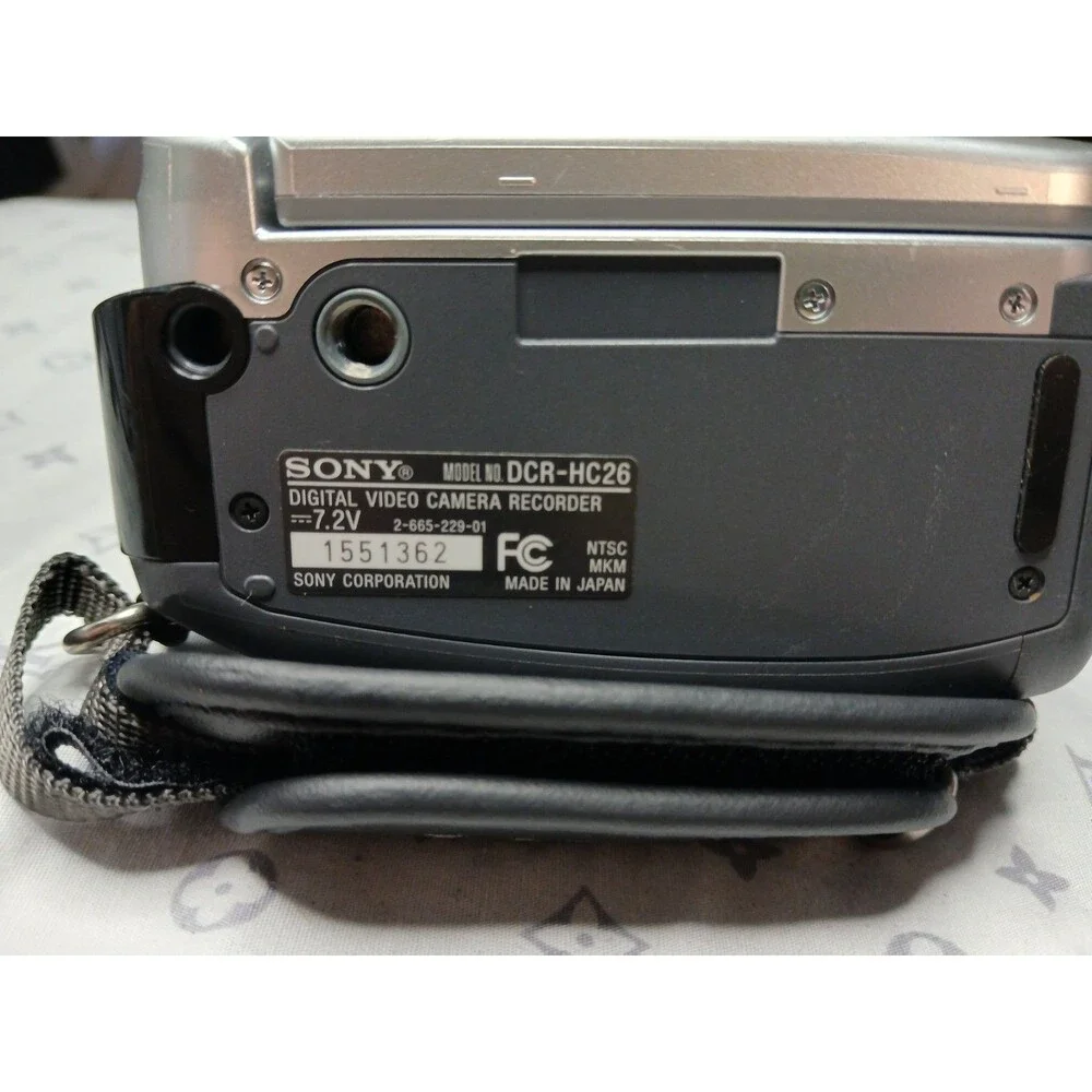 Sony MiniDV Handycam Camcorder with 20x Optical Zoom (DCR-HC28)